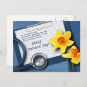 Happy Doctors' Day Postkarte (Vorne/Hinten)