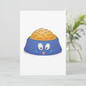 Happy Dog Food Einladung (Stehend Vorderseite)