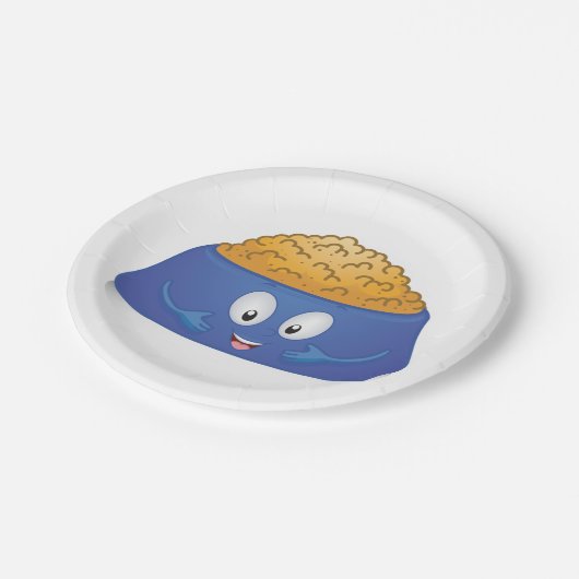 Happy Dog Food Pappteller (Schrägansicht)