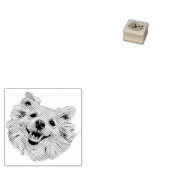Happy Dog Gummistempel (Stempel)