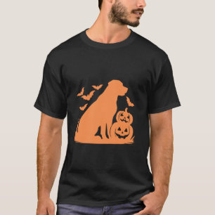 Happy Dog Halloween Kostüm Ghost Funny Dogs Bat P T-Shirt