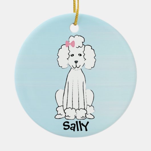 Happy Dog Holiday Ornament (Vorne)