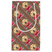 Happy Dog Holidays Kleine Geschenktüte (Vorderseite)