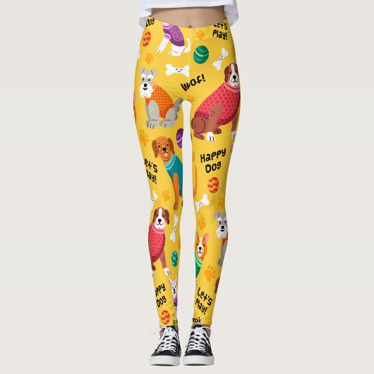 Happy Dog Leggings