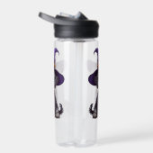 Happy Dog mit einem Hexenhut tragen Trinkflasche (Rechts)