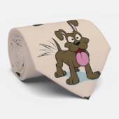 Happy Dog Necktie Krawatte (Gerollt)