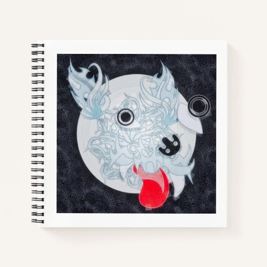 Happy Dog Notizblock (Vorderseite)