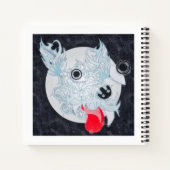 Happy Dog Notizblock (Rückseite)