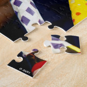 Happy Dog Party Blowers Puzzle (Seite)