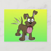 Happy Dog Postkarte (Vorderseite)