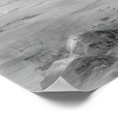 Happy Dog Sketch Art Poster (Ecke)