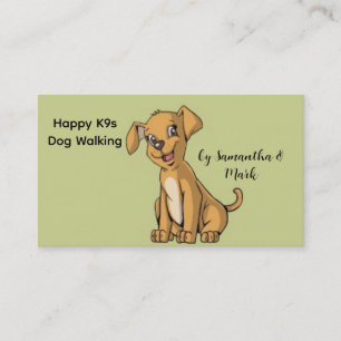Happy Dog Walking Service Visitenkarte