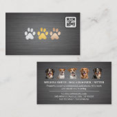 Happy Doggies Visitenkarte (Vorne/Hinten)