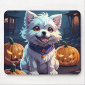 Happy Doggy Halloween Mousepad (Vorne)