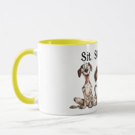 Happy Dogs Coffee Tasse - Perfektes Geschenk für H