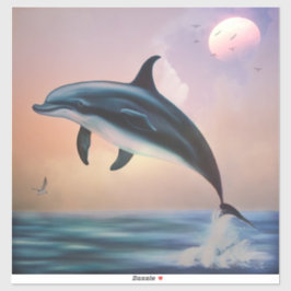 Happy Dolphin Aufkleber