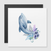 Happy Dolphin Design Collection   Magnetkarte (Vorne/Hinten)