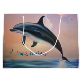 Happy Dolphin Große Geschenktüte