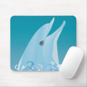 Happy Dolphin Mousepad (Mit Mouse)