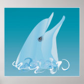 Happy Dolphin Poster (Vorne)