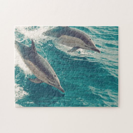 Happy Dolphins Puzzle (Horizontal)