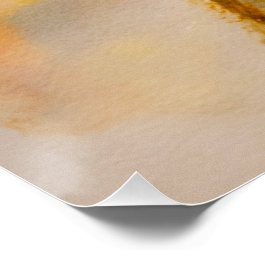 Happy Donkey Poster (Ecke)