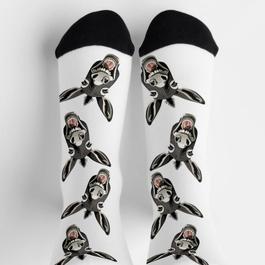 Happy Donkey Socken (Oben)