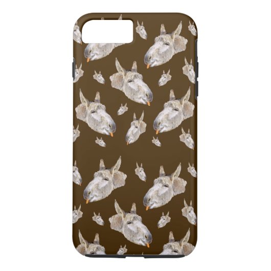 Happy Donkey zum Essen eines Möbels, Case-Mate iPhone Hülle (Rückseite)