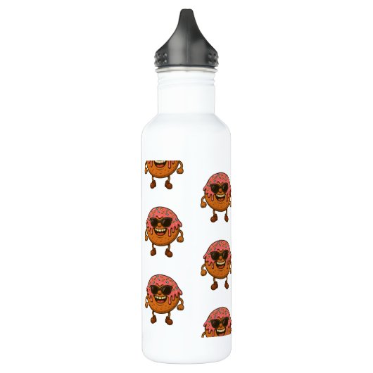 Happy Donuts Edelstahlflasche (Links)