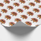 Happy Donuts Geschenkpapier (Ecke)