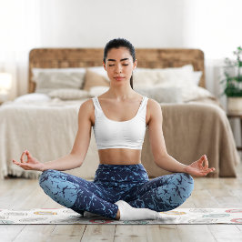 Happy Doodle Laugh Yogamatte