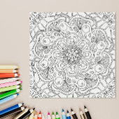 Happy Doodles: Herbstfarbenseite Poster