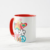 Happy Doodles Tasse (Vorderseite Links)