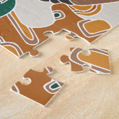 Happy Doodles über die Welt Puzzle (Seite)