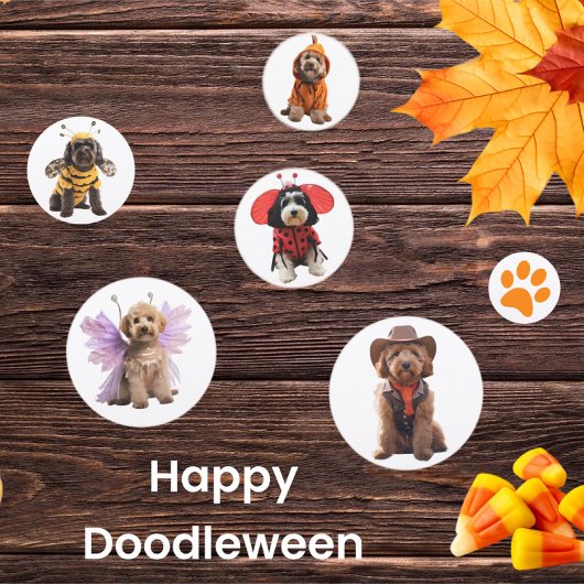 Happy Doodleween Table Confetti Konfetti