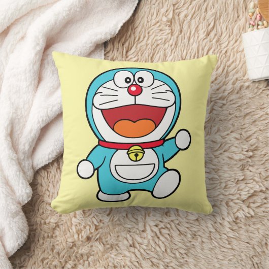 Happy Doraemon Kissen (Decke)