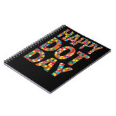 Happy Dot Day Art Notizblock (Linke Seite)