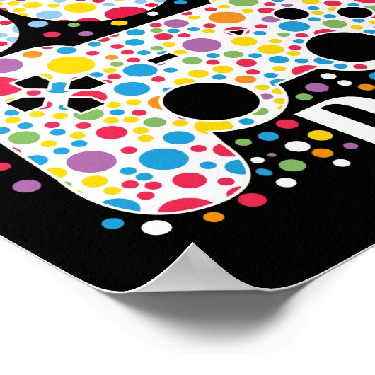 Happy Dot Day Gamer Poster (Ecke)