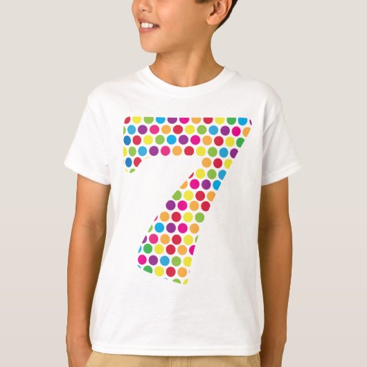 Happy Dots -7 T-Shirt (Vorderseite)