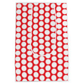 Happy Dots Geschenktüte Rot & Pflaume (geschlechts (Rückseite)