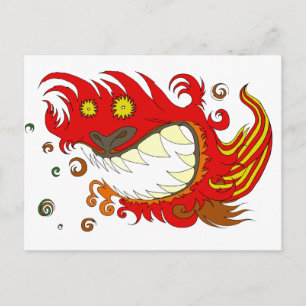 Happy Dragon Postkarte