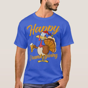 Happy Dranksgiving Funny Erntedank T-Shirt