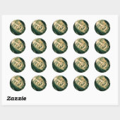 HAPPY DREAD RUNDER AUFKLEBER (Blatt)