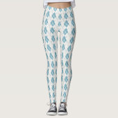 Happy drop blue leggings (Vorderseite)