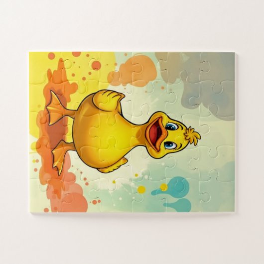 Happy Duck Puzzle (Horizontal)