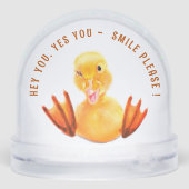 Happy Duck Schneekugeln (Rückseite)