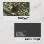 Happy Duck Visitenkarte (Vorne/Hinten)