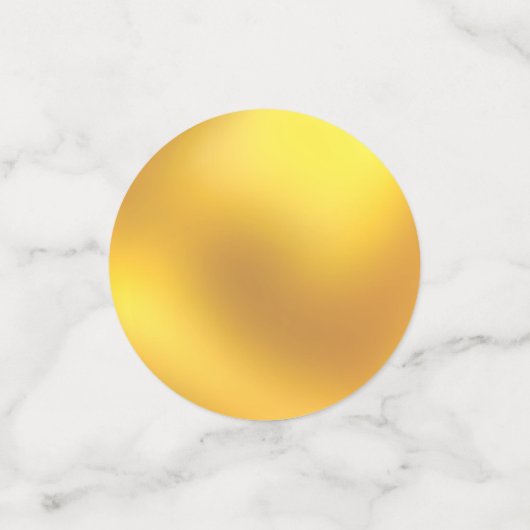 Happy Duckling & Gold Confetti zum gelben Geburtst Konfetti (Klein Vorderseite)