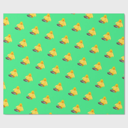 Happy Ducks Wrapping Paper Geschenkpapier (Flach)