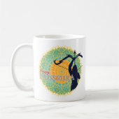 Happy Dussehra Lord Ram mit Bow & Arrow Chakra BG Kaffeetasse (Links)
